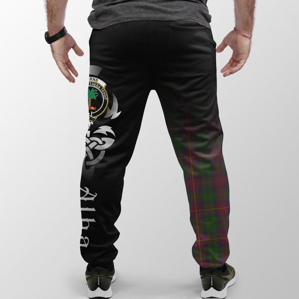 Clan Cairns Tartan Crest Jogger Sweatpants  Alba Celtic Style EY42 Clan Cairns Tartan Today   