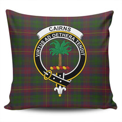 Clan Cairns Tartan Crest Pillow Cover GB51 Clan Cairns Tartan Today   