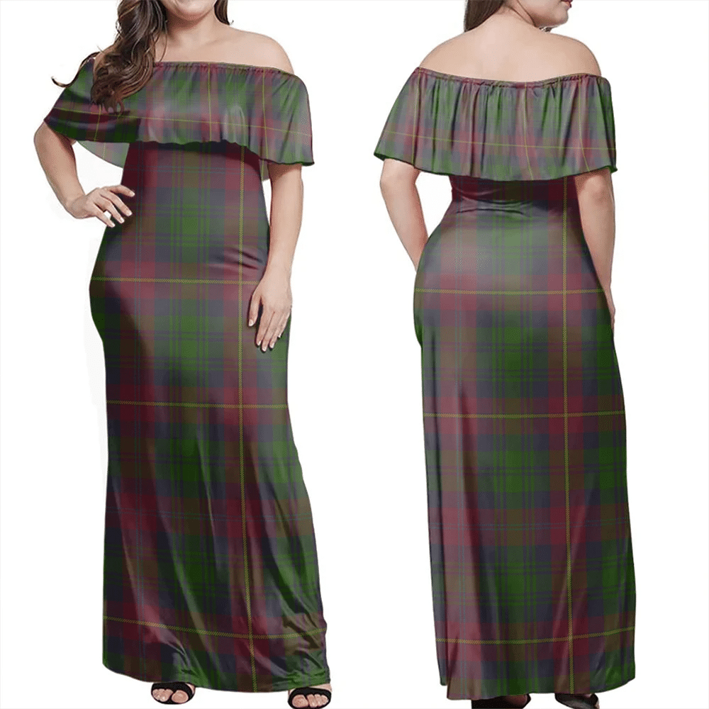 Clan Cairns Tartan Hawaii Dress YP82 Clan Cairns Tartan Hawaii Dress   