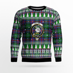 Clan Calder Crest Tartan Christmas Ugly Sweater CX70 Calder Crest Tartan Tartan Ugly Sweater   