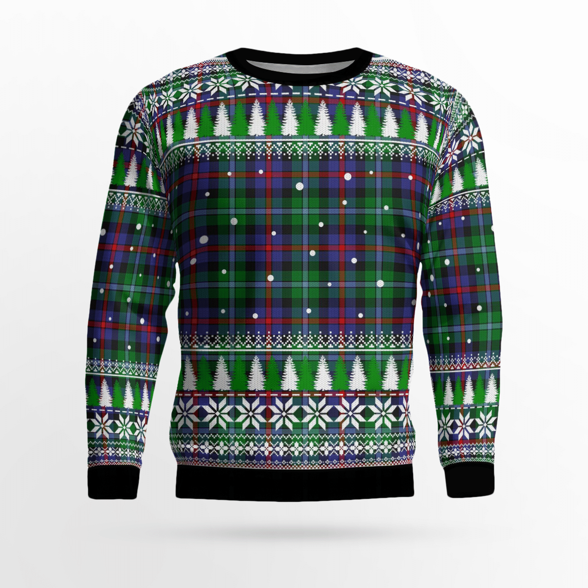 Clan Calder Tartan Christmas Ugly Sweater WX92 Calder Tartan Tartan Ugly Sweater   