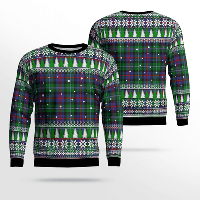 Clan Calder Tartan Christmas Ugly Sweater
