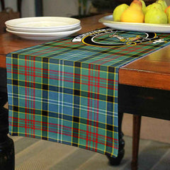 Clan Caldwell Tartan Crest Table Runner Cotton KI71 Caldwell Tartan Tartan Table Runner   