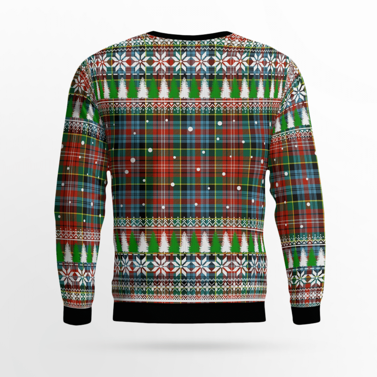 Clan Caledonia Ancient Tartan Christmas Ugly Sweater YH95 Caledonia Ancient Tartan Tartan Ugly Sweater   