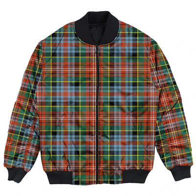 Clan Caledonia Ancient Tartan Clan Bomber Jacket DO54