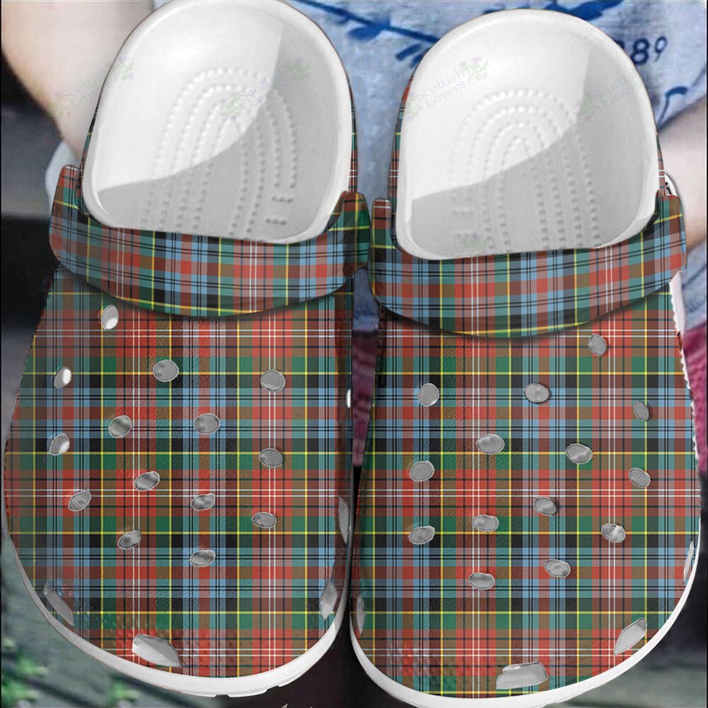 Clan Caledonia Ancient Tartan Clogs Classic FB15 Caledonia Ancient Tartan Tartan Today   