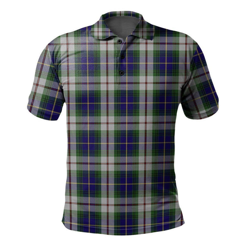 Clan Californian MacLeod Tartan Polo Shirt WD76 Californian MacLeod Tartan Tartan Polo   
