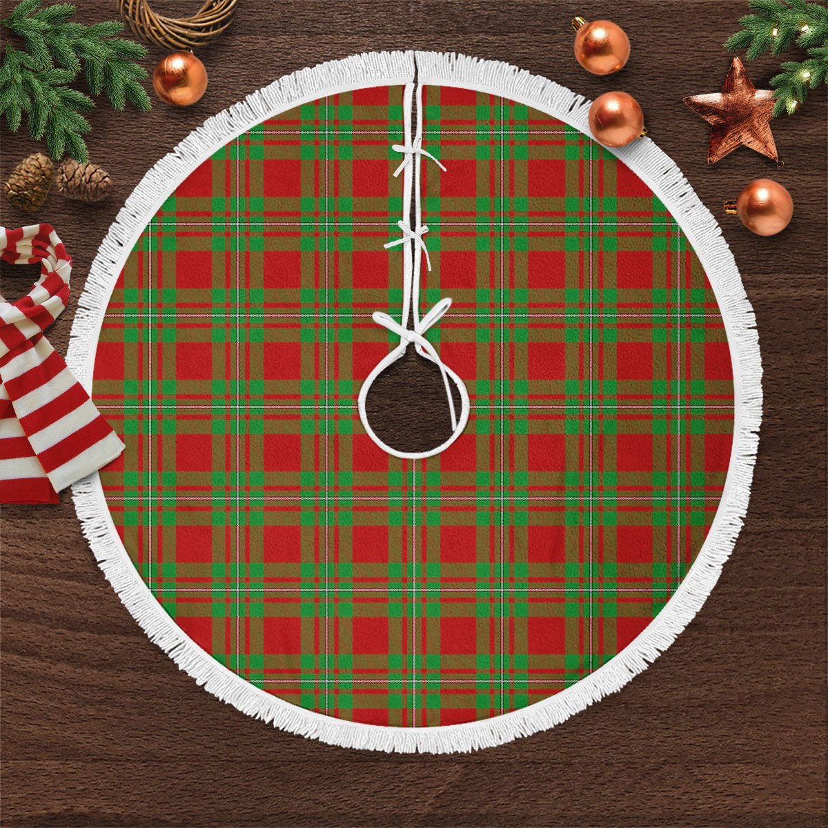 Clan Callander Tartan Christmas Tree Skirt JU20 Callander Tartan Tartan Christmas   