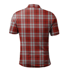 Clan Cameron Hose Tartan Polo Shirt ST55 Cameron Hose Tartan Tartan Polo   