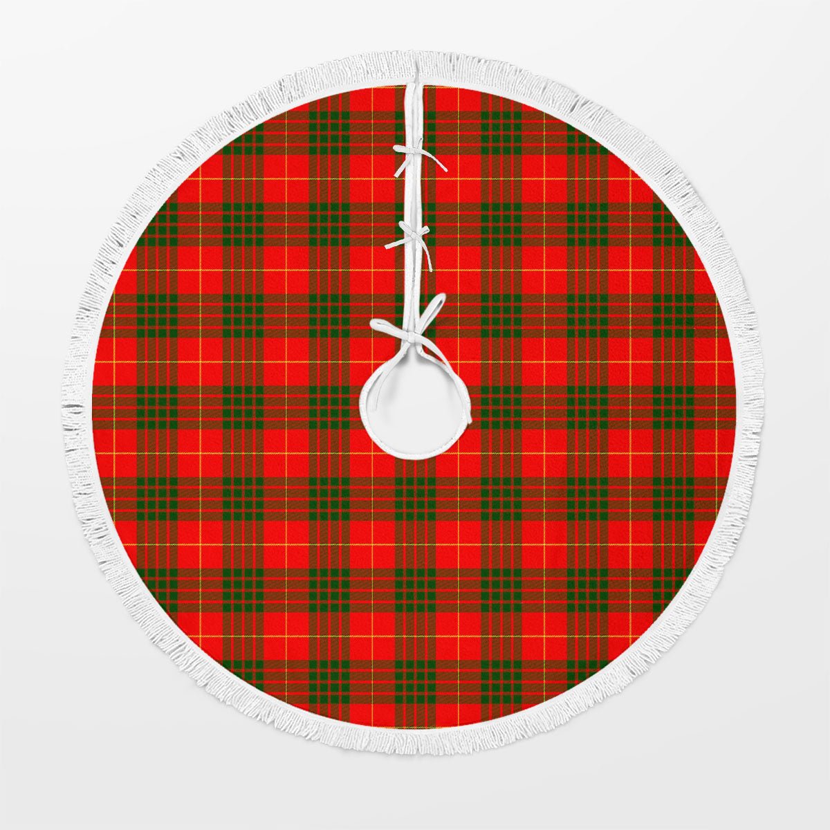 Clan Cameron Modern Tartan Christmas Tree Skirt VH10 Cameron Modern Tartan Tartan Christmas   