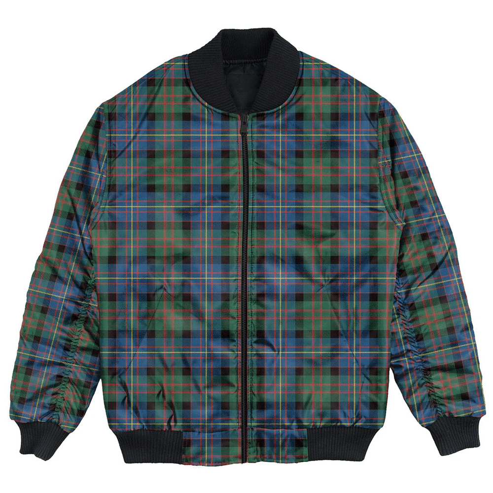 Clan Cameron of Erracht Ancient Tartan Clan Bomber Jacket FJ66 Cameron of Erracht Ancient Tartan Tartan Bomber Jacket   