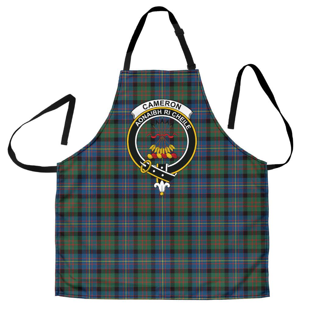 Clan Cameron of Erracht Ancient Tartan Crest Apron GJ65 Clan Cameron Tartan Today   