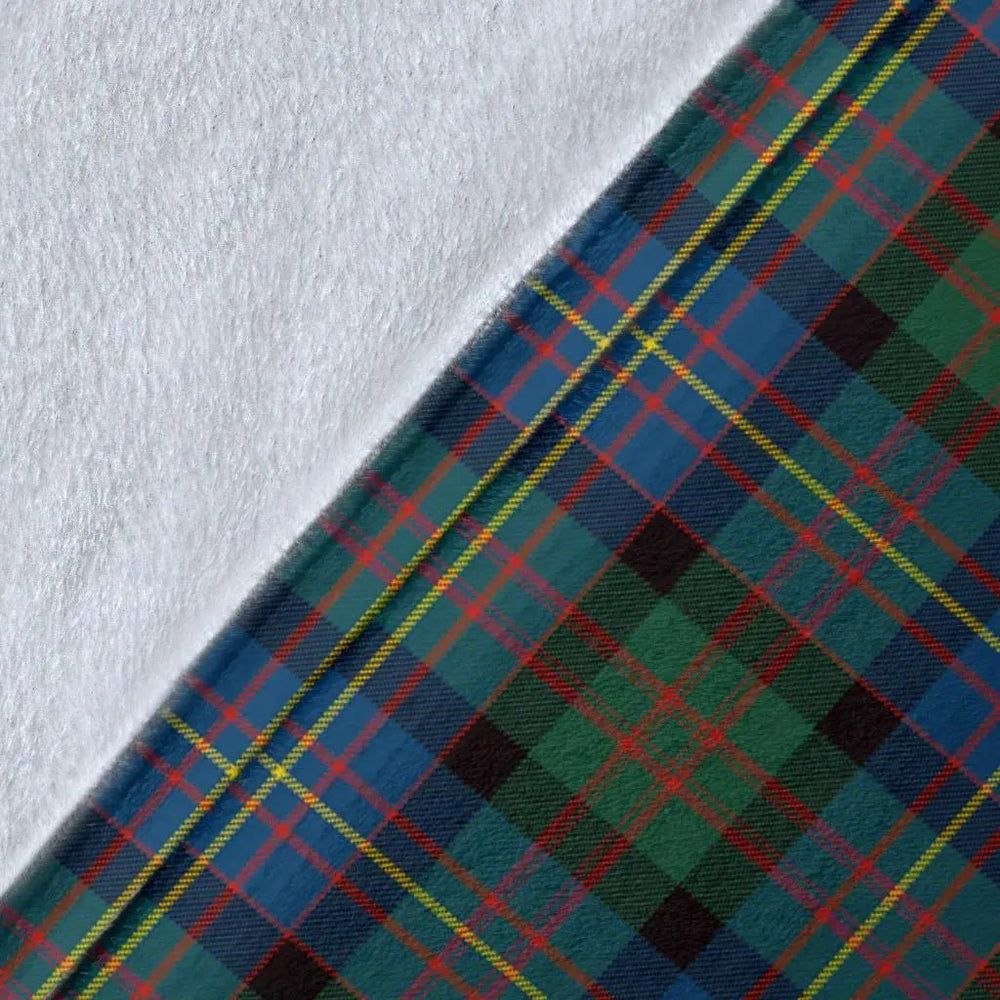 Clan Cameron of Erracht Ancient Tartan Crest Blanket Wave Style KT34 Clan Cameron Tartan Today   