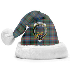 Clan Cameron of Erracht Ancient Tartan Crest Christmas Santa Hat CP48 Cameron of Erracht Ancient Tartan Tartan Santa Hat   