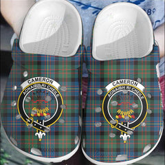 Clan Cameron of Erracht Ancient Tartan Crest Clogs Classic LH37 Cameron of Erracht Ancient Tartan Tartan Today   