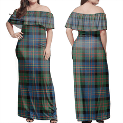 Clan Cameron Of Erracht Ancient Tartan Hawaii Dress HV38 Clan Cameron Tartan Hawaii Dress   