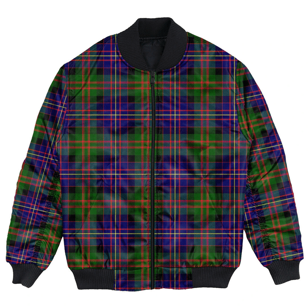 Clan Cameron of Erracht Modern Tartan Bomber Jacket QF20 Cameron of Erracht Modern Tartan Tartan Bomber Jacket   