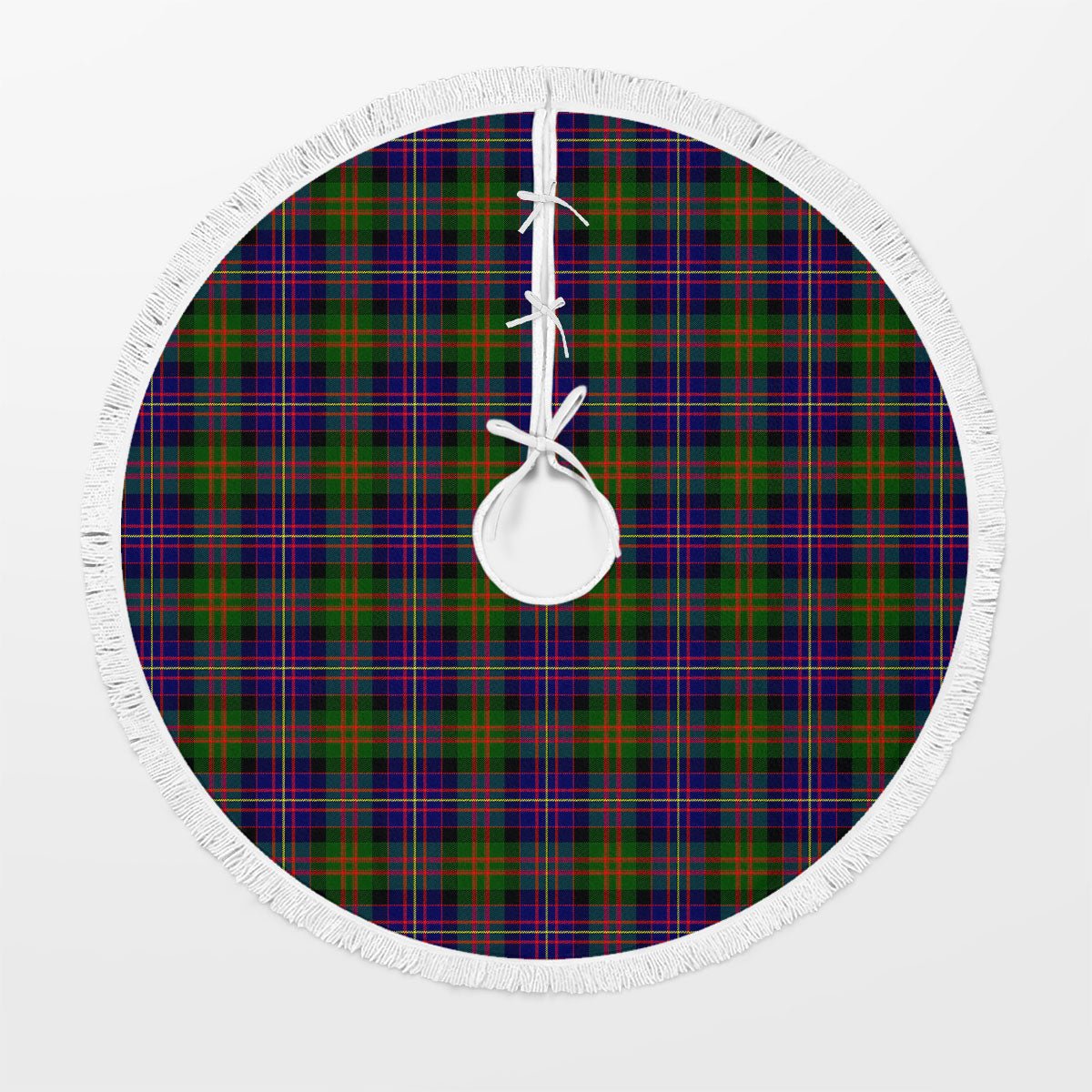 Clan Cameron of Erracht Modern Tartan Christmas Tree Skirt CB52 Cameron of Erracht Modern Tartan Tartan Christmas   