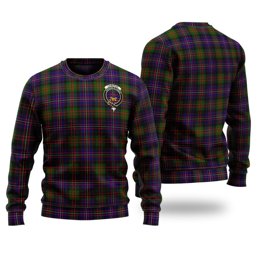Clan Cameron Of Erracht Modern Tartan Christmas Ugly Sweater HU91 Cameron Of Erracht Modern Tartan Tartan Sweater   