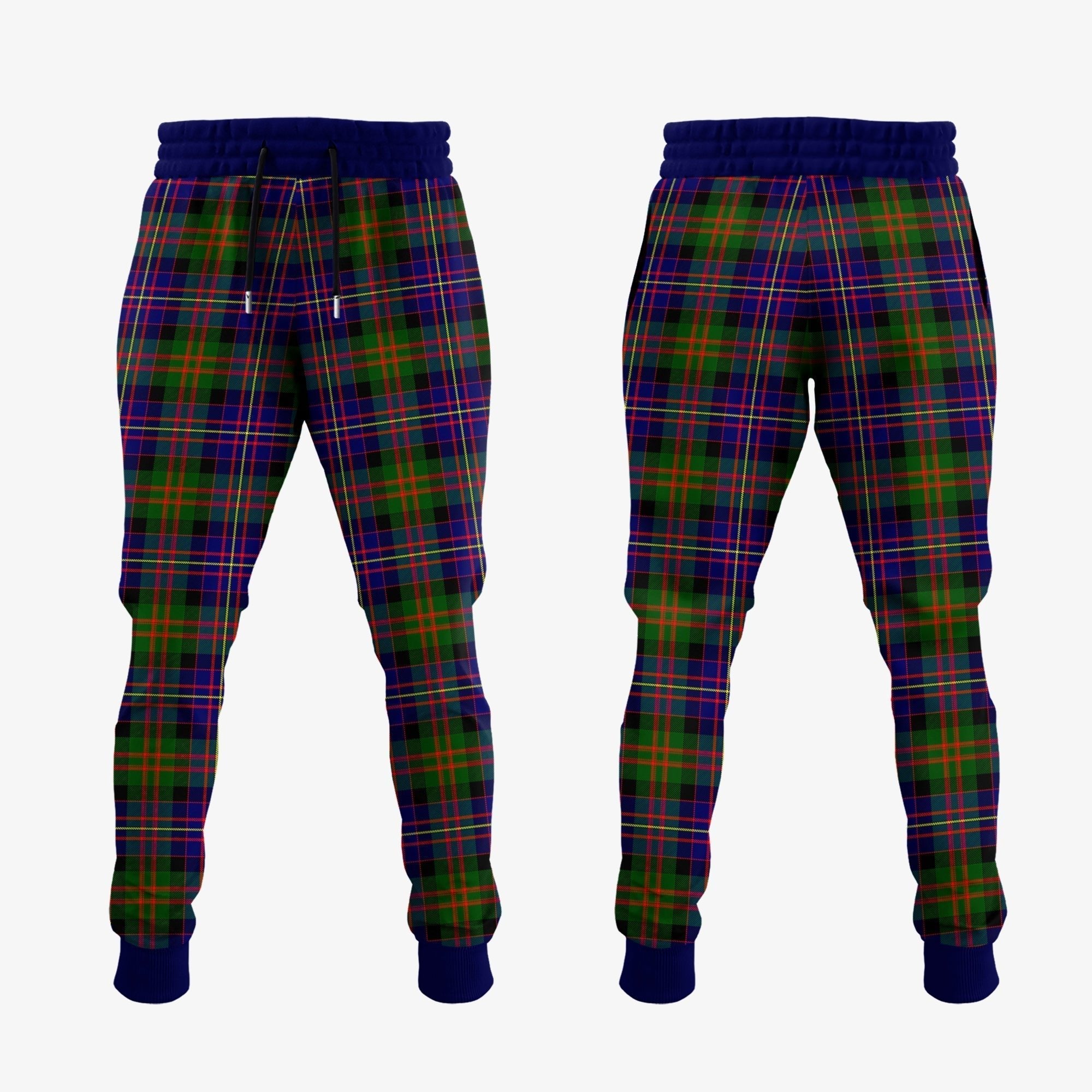 Clan Cameron Of Erracht Modern Tartan Crest Jogger Sweatpants VX25 Clan Cameron Tartan Today   