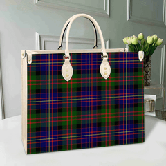 Clan Cameron Of Erracht Modern Tartan Leather Bag TV84 Clan Cameron Tartan Today   