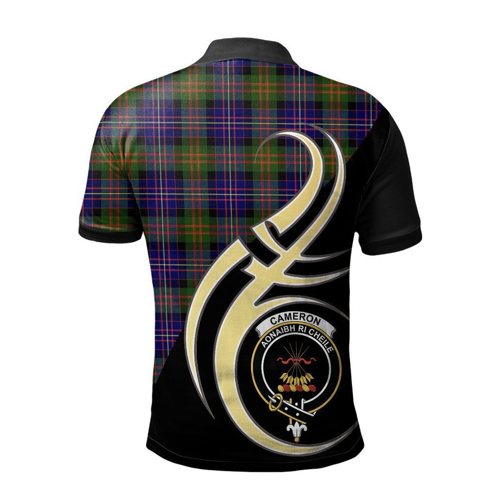 Clan Cameron of Erracht Modern Tartan Polo Shirt - Believe In Me Style XS11 Cameron of Erracht Modern Tartan Tartan Polo   