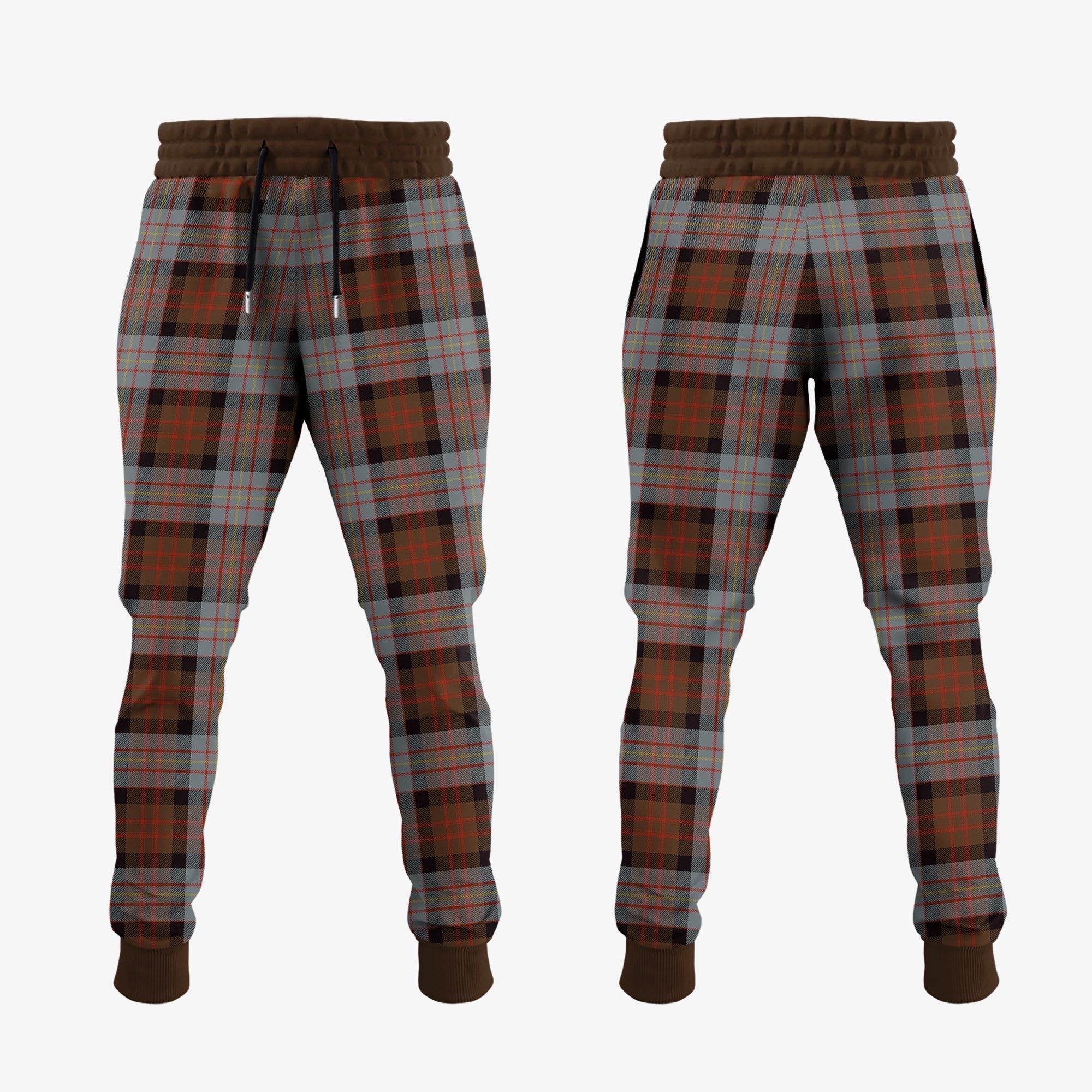 Clan Cameron Of Erracht Weathered Tartan Crest Jogger Sweatpants AG51 Clan Cameron Tartan Today   