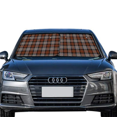 Clan Cameron of Erracht Weathered Tartan Sun Shade 2 Pieces WL87 Clan Cameron Tartan Today   