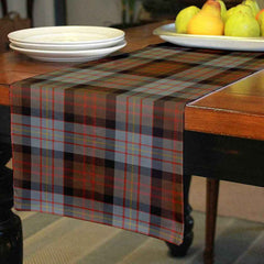 Clan Cameron of Erracht Weathered Tartan Table Runner Cotton QC68 Cameron of Erracht Weathered Tartan Tartan Table Runner   