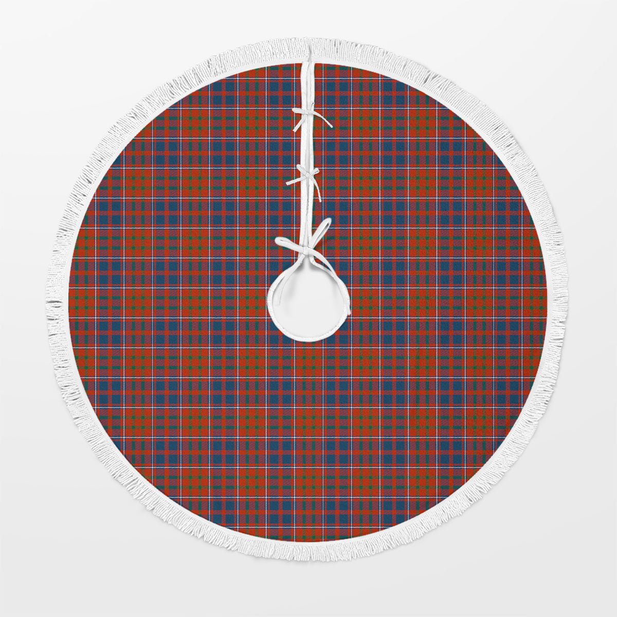 Clan Cameron of Lochiel Ancient Tartan Christmas Tree Skirt II56 Cameron of Lochiel Ancient Tartan Tartan Christmas   