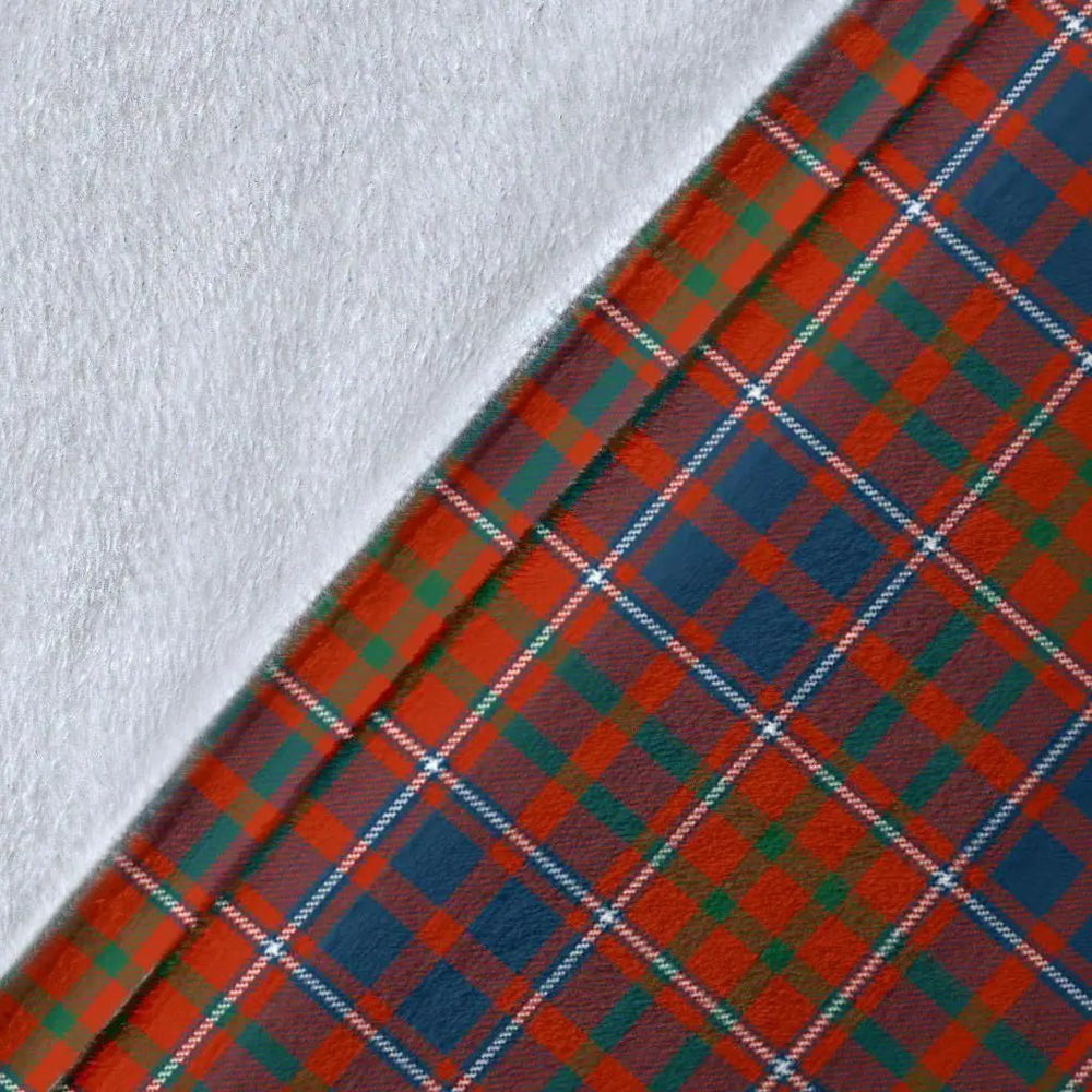 Clan Cameron of Lochiel Ancient Tartan Crest Blanket Wave Style MY18 Clan Cameron Tartan Today   