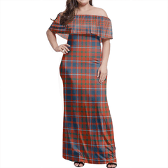 Clan Cameron Of Lochiel Ancient Tartan Hawaii Dress KT50 Clan Cameron Tartan Hawaii Dress   