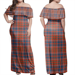 Clan Cameron Of Lochiel Ancient Tartan Hawaii Dress KT50 Clan Cameron Tartan Hawaii Dress   