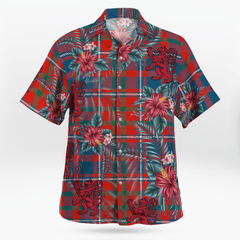 Clan Cameron of Lochiel Ancient Tartan Scottish Lion Hawaiian Shirt AQ69 Cameron of Lochiel Ancient Tartan Tartan Hawaii Shirt   