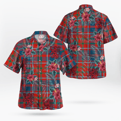 Clan Cameron of Lochiel Ancient Tartan Scottish Lion Hawaiian Shirt AQ69 Cameron of Lochiel Ancient Tartan Tartan Hawaii Shirt   