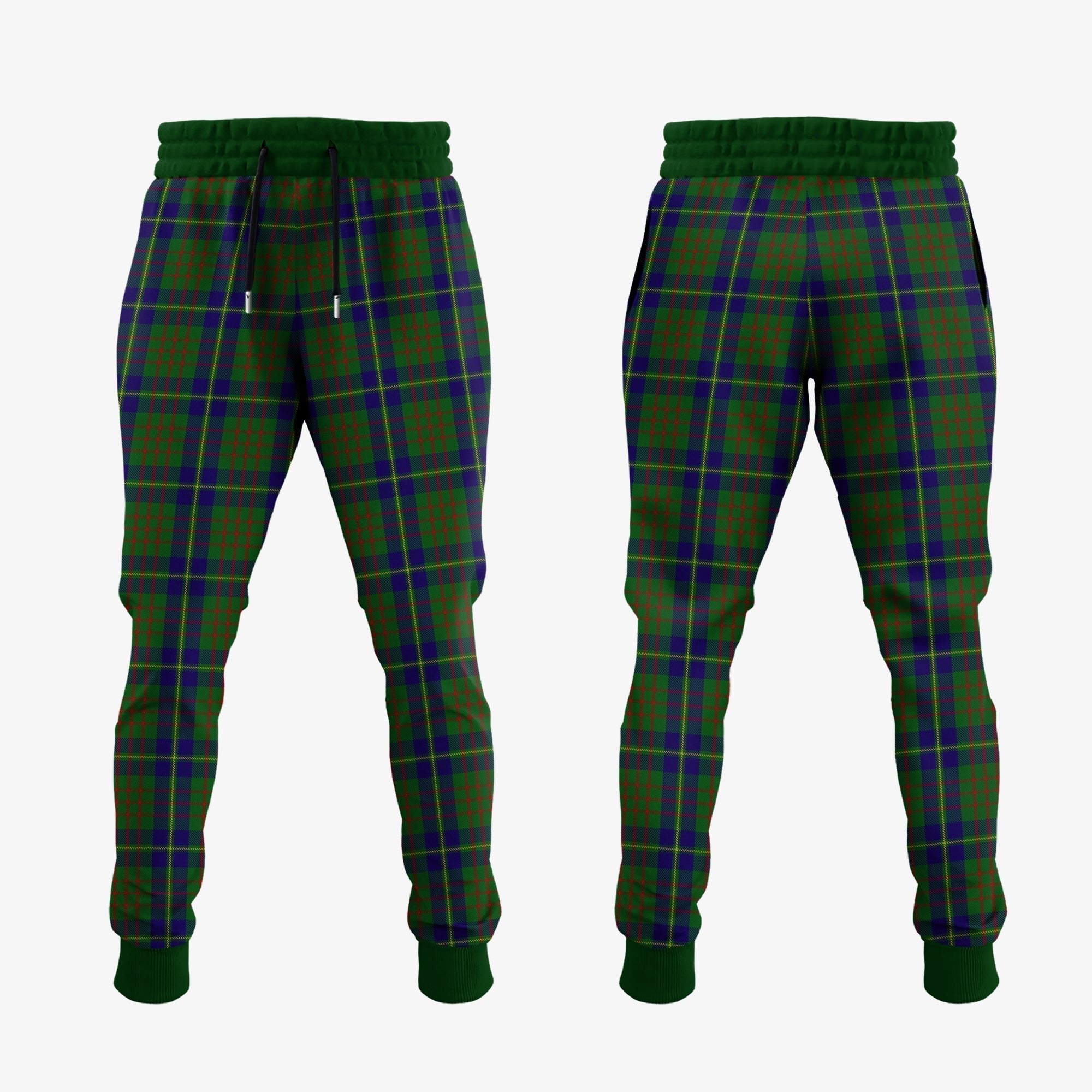 Clan Cameron Of Lochiel Hunting Tartan Crest Jogger Sweatpants FW46 Clan Cameron Tartan Today   