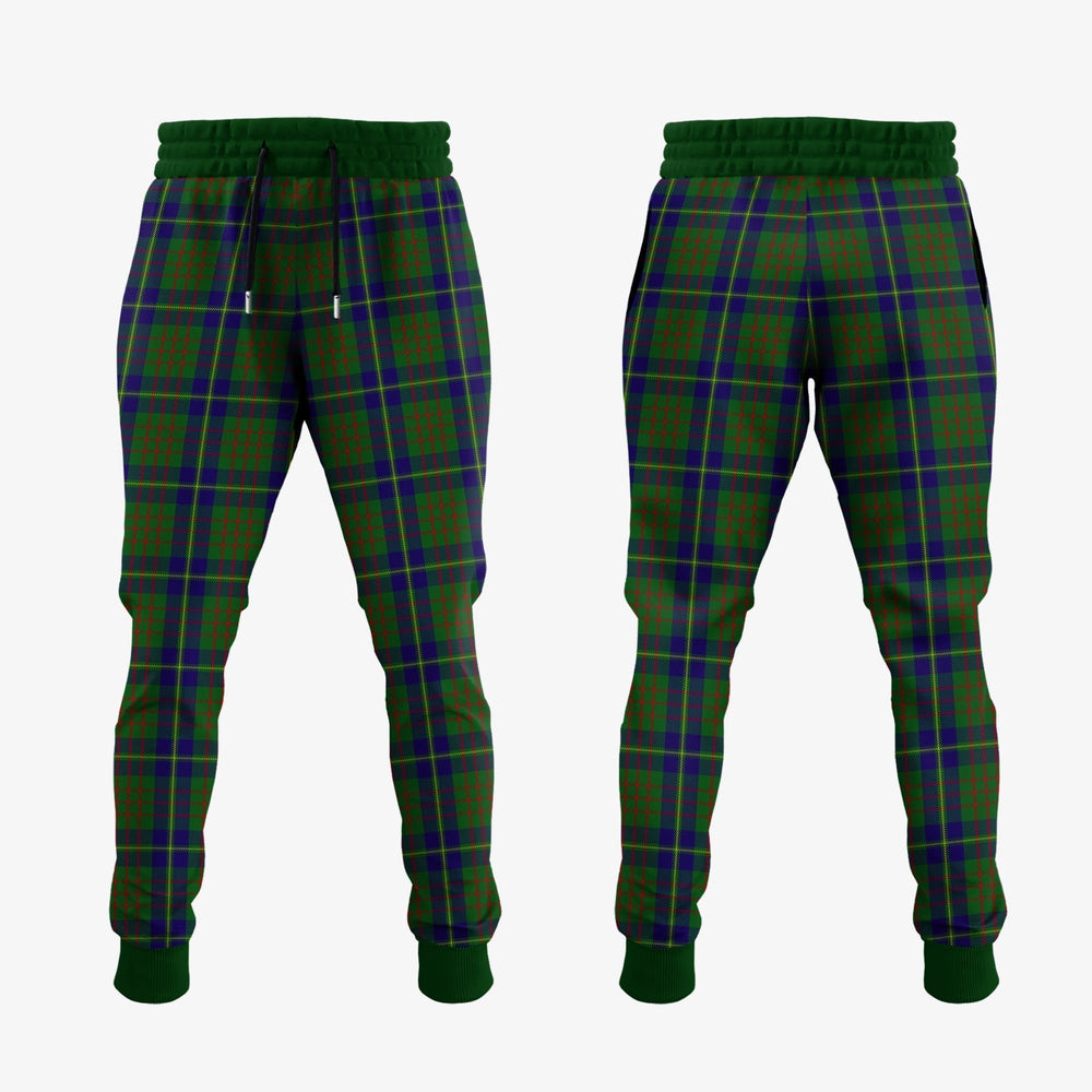 Clan Cameron Of Lochiel Hunting Tartan Crest Jogger Sweatpants FW46 Clan Cameron Tartan Today   