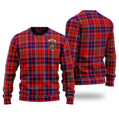 Clan Cameron Of Lochiel Modern Tartan Christmas Ugly Sweater JP87 Cameron Of Lochiel Modern Tartan Tartan Sweater   