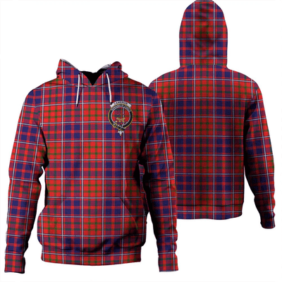 Clan Cameron of Lochiel Modern Tartan Hoodie Crest