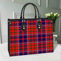 Clan Cameron Of Lochiel Modern Tartan Leather Bag AN46 Clan Cameron Tartan Today   