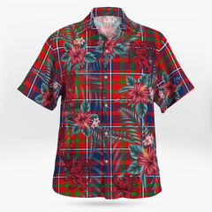 Clan Cameron of Lochiel Tartan Scottish Lion Hawaiian Shirt YP32 Cameron of Lochiel Tartan Tartan Hawaii Shirt   