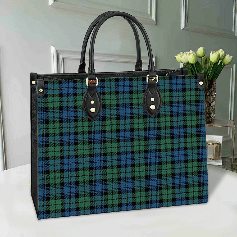Clan Campbell Ancient 02 Tartan Leather Bag XQ84 Clan Campbell Tartan Today   