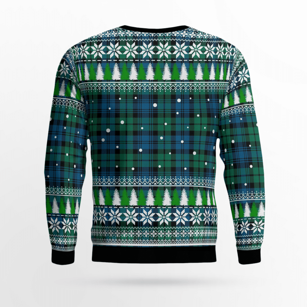 Clan Campbell Ancient Tartan Christmas Ugly Sweater MJ51 Campbell Ancient Tartan Tartan Ugly Sweater   
