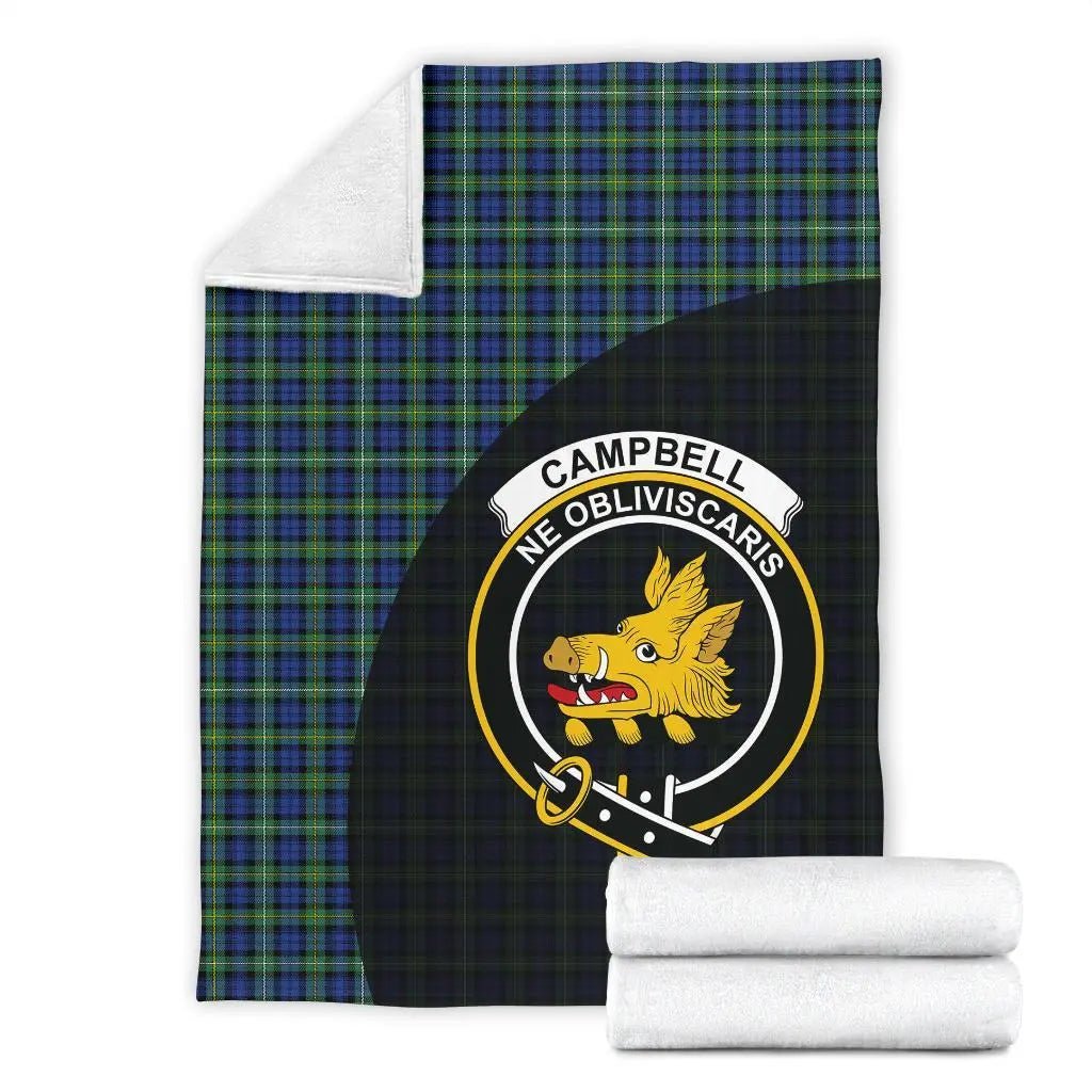Clan Campbell Argyll Ancient Tartan Crest Blanket Wave Style UL60 Clan Campbell Tartan Today   