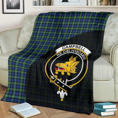 Clan Campbell Argyll Ancient Tartan Crest Blanket Wave Style UL60 Clan Campbell Tartan Today   