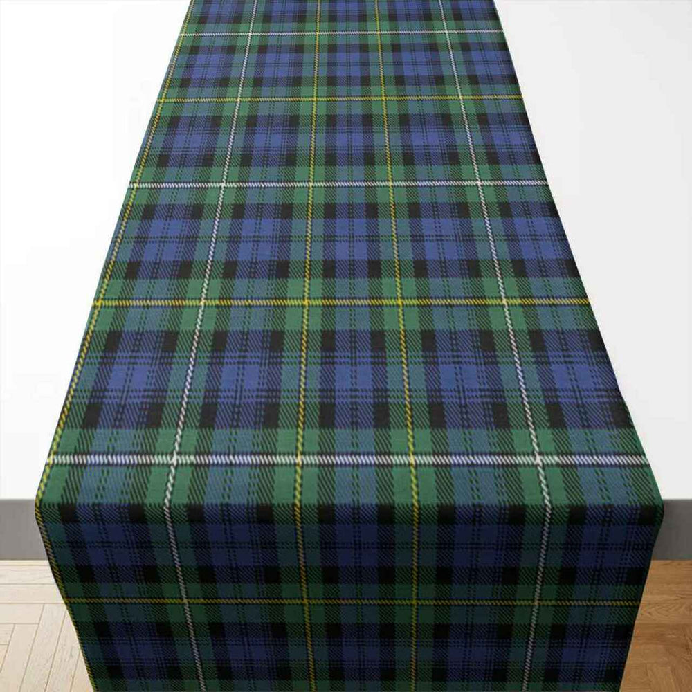 Clan Campbell Argyll Ancient Tartan Table Runner Cotton IQ76 Campbell Argyll Ancient Tartan Tartan Table Runner   