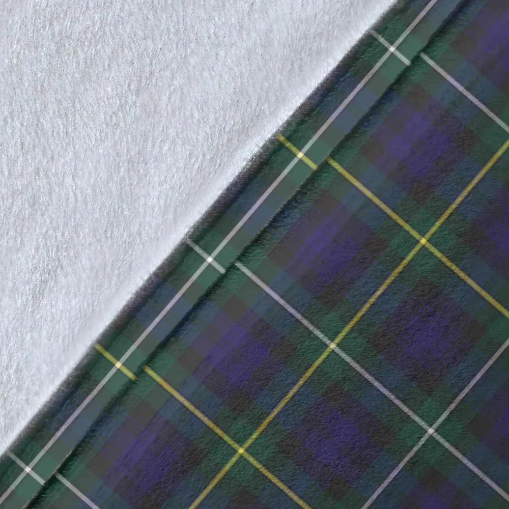 Clan Campbell Argyll Modern Tartan Crest Blanket Wave Style QY13 Clan Campbell Tartan Today   