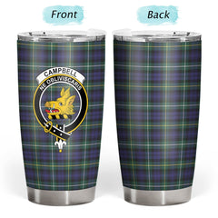 Clan Campbell Argyll Modern Tartan Crest Tumbler YG41 Clan Campbell Tartan Today   