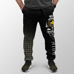 Clan Campbell Argyll Weathered Tartan Crest Jogger Sweatpants  Alba Celtic Style ZI48 Clan Campbell Tartan Today   