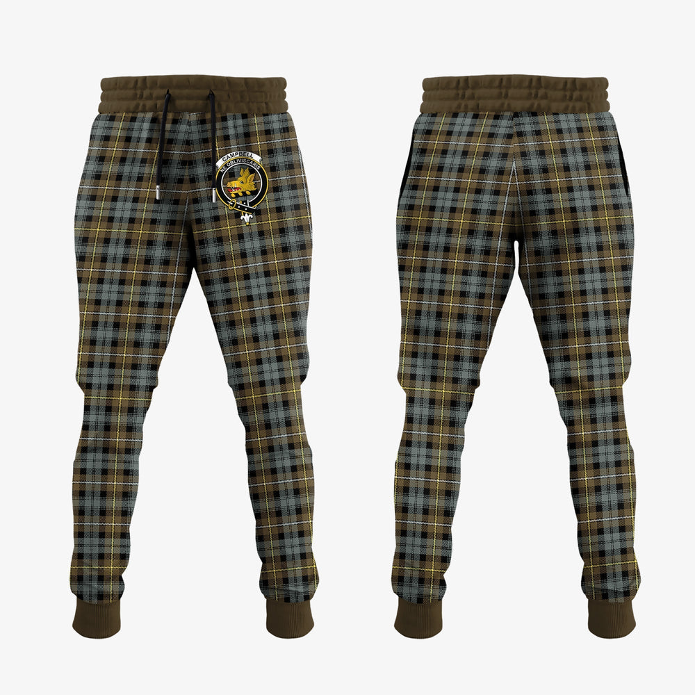 Clan Campbell Argyll Weathered Tartan Crest Jogger Sweatpants NF27 Clan Campbell Tartan Today   